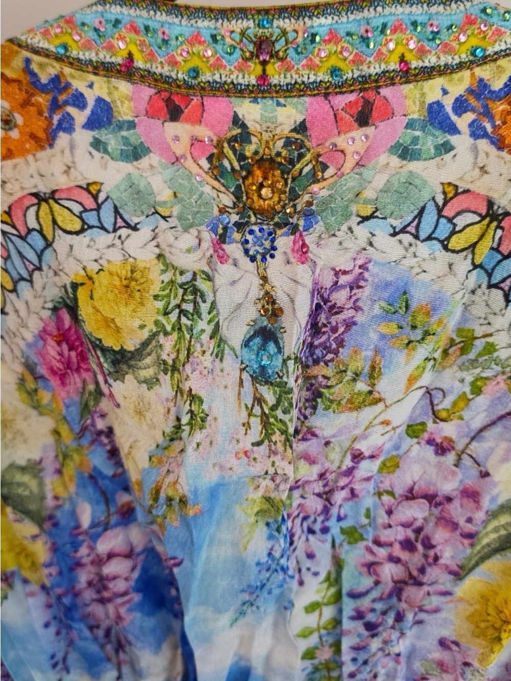 CAMILLA Navas Nouveau Silk Maxi Dress NWT | Retail $979 | Rare Luxury Designer - Picture 8 of 10